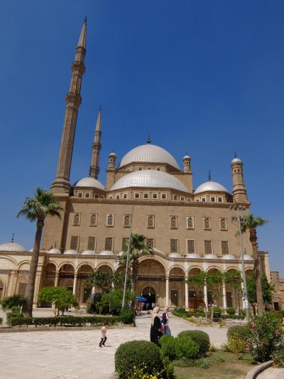 カイロのシタデルではガーマ・ムハンマド・アリ内部が美しかった