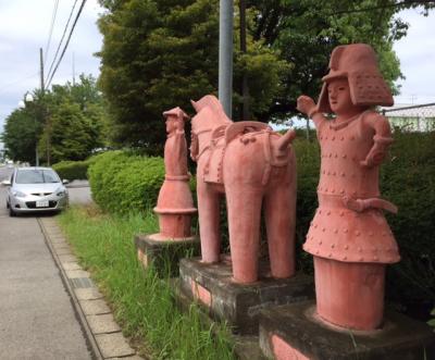 千葉県成田市…芝山町の埴輪街道を走って来ました。