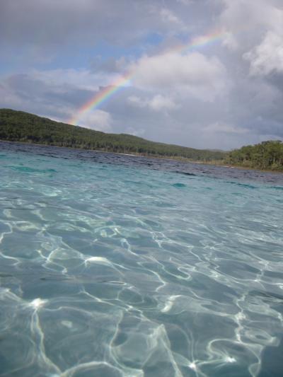 やっと来れたよフレーザー島！ハービーベイもなかなかGood~