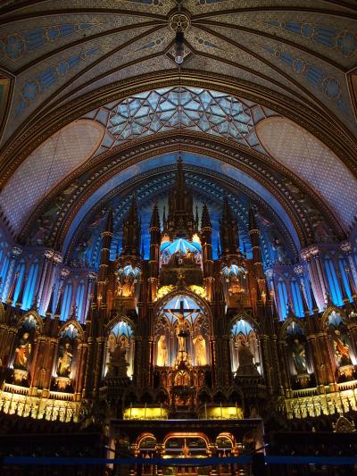 カナダの旅（モントリオール編） Basilique Notre-Dane