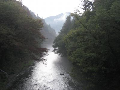 2011年10月23日：初秋の秋川渓谷で釣り＆鍾乳洞＆温泉