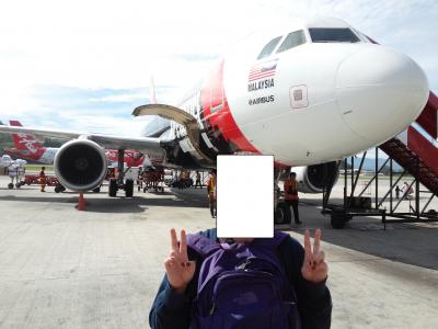 AirAsia　機内預け荷物がない！(遅延編)