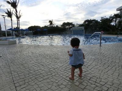 子連れ沖縄、台風との遭遇…
