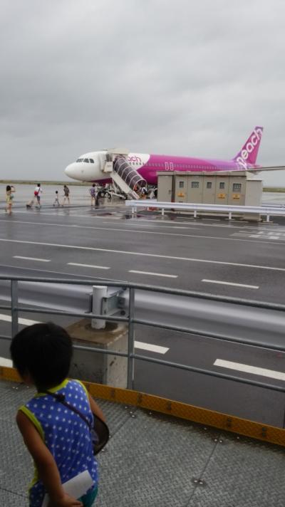 初めての子連れ母子八重山旅１日目～台風に翻弄された出発～