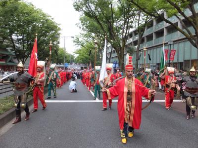 メフテル（トルコオスマン軍楽隊）表参道パレード