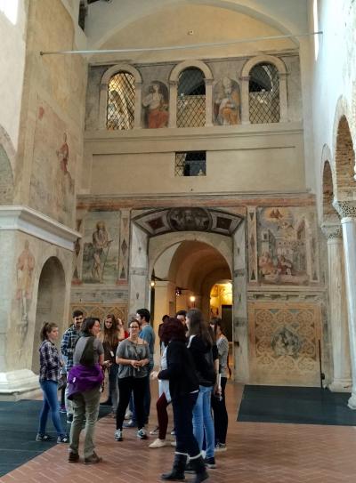 (2)2015 北イタリア自転車旅行 ーブレシアの修道院で受けた感銘は、システィーナ礼拝堂で受けた感銘に近いー