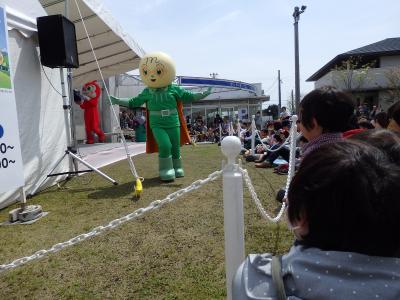 「アンパンマン」ショーを観てきました。＠ＳＢＳマイホームセンター(３週連続無料ショー鑑賞②)　その後、静岡護国神社の手作り市