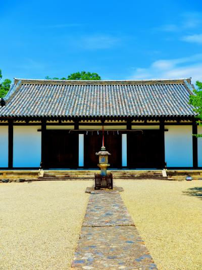 奈良2/8　新薬師寺　本堂は奈良時代の建築　☆塑造十二神将立像の迫力