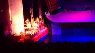 水上人形劇場を見た