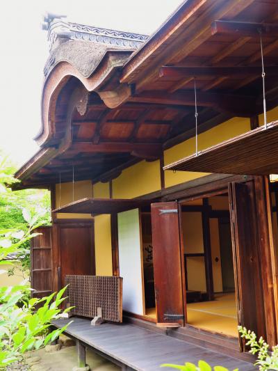 奈良7/8　今西家書院（重要文化財）室内見学　☆抹茶・和菓子を頂き休憩