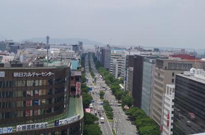 福岡県福岡市　福岡市街地散策～つばめの杜、住吉神社、楽水園、警固神社(2015年6月)