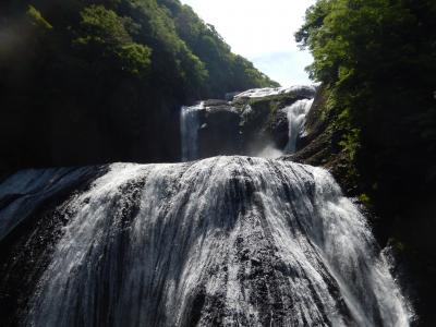 茨城大子町の河鹿園宿泊と袋田の滝見物