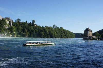 2012. 息子とシャフハウゼン ラインの滝