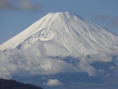 マツダスカイラウンジからの富士山は綺麗です。　但し見ることが出来れば??