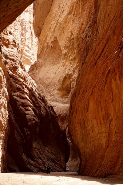 中国 新疆・庫車(2) 天山大峡谷・キジル千仏洞・スパシ故城 等