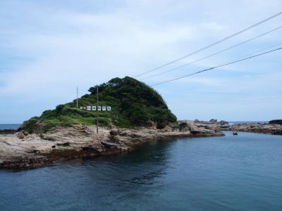 梅雨が来る前に! 青い海を求め房総へ07 仁右衛門島～港の喫茶店でまったり