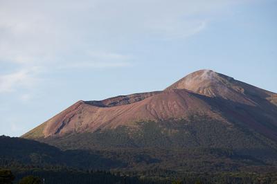 霧島に沈む北斗昇るサソリ座　