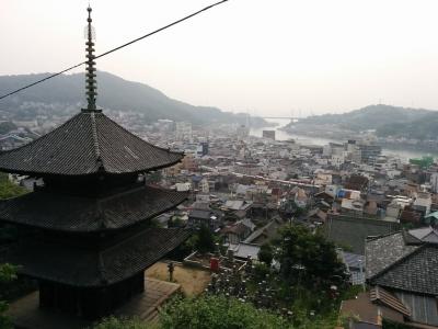 坂と石段の神社仏閣巡り尾道