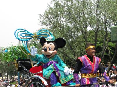 ディズニー2011年7月　七夕ディズニーランド