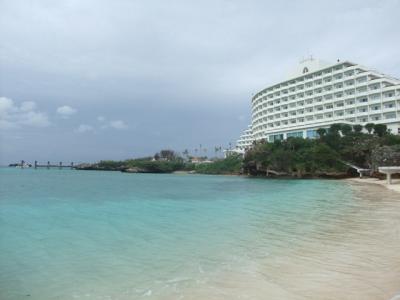 2013年1月　お気に入りの万座ビーチで過ごす冬の日