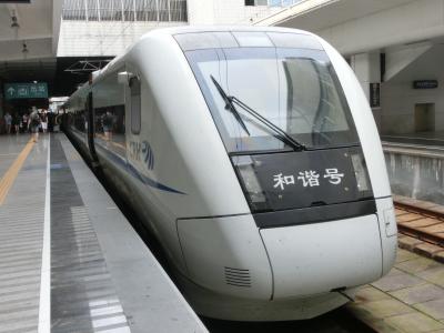 『食は広州にあり』って言うから、確かめに行ってきた・・・②香港から深&#22323;を経由して、中国高速鉄道に乗って広州へ！