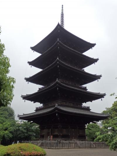 東寺の五重塔　初層の特別拝観