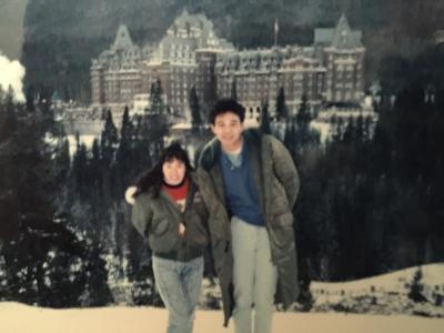 部屋を掃除していたら27年前の新婚旅行の写真が出てきた！～カナダバンフ、カルガリー 編