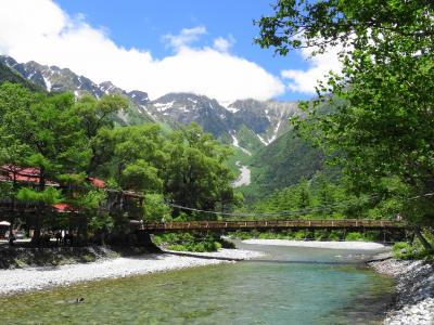 梅雨の中休みに行く信州＆奥飛騨２泊３日旅　（５）　【 新緑に魅せられた初夏の上高地 】