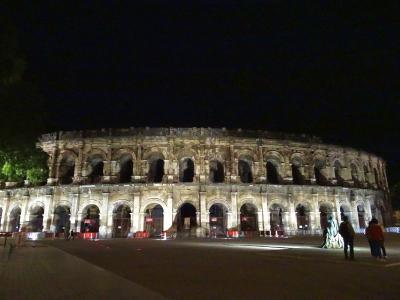 ドライブで回る南フランスの小さい町2015：05/02(Day9)::世界遺産の街ニームもお祭！　～その2