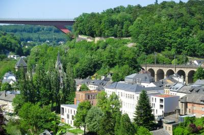 特典航空券で行くベネルクス三国周遊[２］ルクセンブルク市街を散策