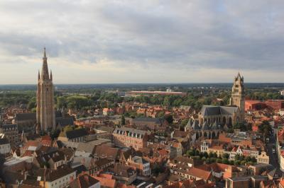 初ベルギー＆ちょこっとパリ　Vol.4　運河クルーズ、鐘楼、マルクト市場の朝市　ブルージュその２