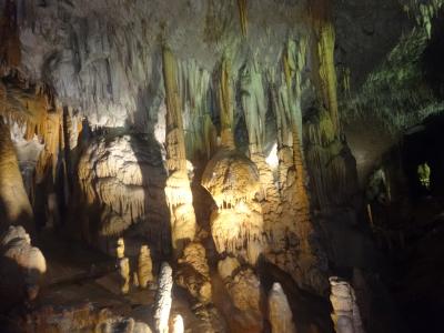 (29)2014年ＧＷ東欧･旧ﾕｰｺﾞ･小国14ｹ国17日間⑪スロベニア ﾎﾟｽﾄｲﾅ鍾乳洞 (ﾘｭﾌﾞﾘｬｰﾅ)ﾌﾟﾚｼｪｰﾚﾝ広場 三本橋 ﾌﾗﾝｼｽｺ教会 ﾘｭﾌﾞﾘｬｰﾅ城