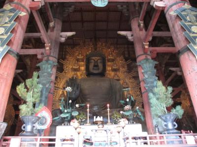 2015年　奈良3日目　その１　東大寺大仏殿はパワースポットなのか、不思議な写真がいっぱいになりました