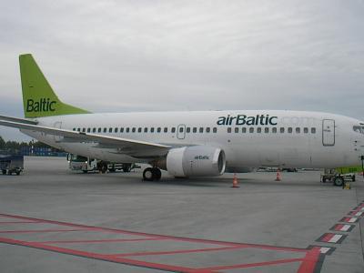 Air Baltic　ビジネスクラスでアムステルダムへ