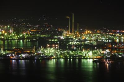 錦帯橋と周南の工場夜景の旅