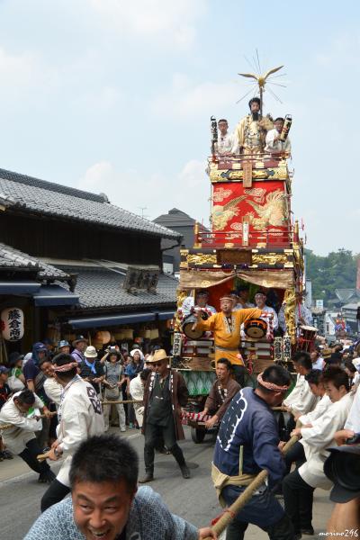 夏の訪れを告げる成田祇園祭、暑～い！