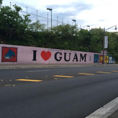 台風直撃?グアム旅行記