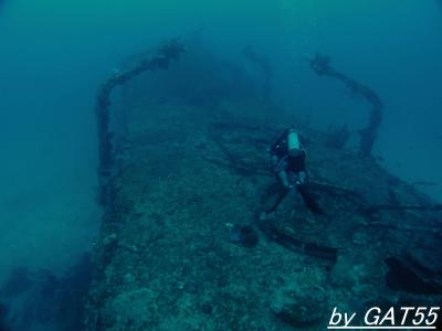 71年前の戦場へトラック諸島でDIVE！ 水深57mの世界！！～駆逐艦 追風(OITE)～