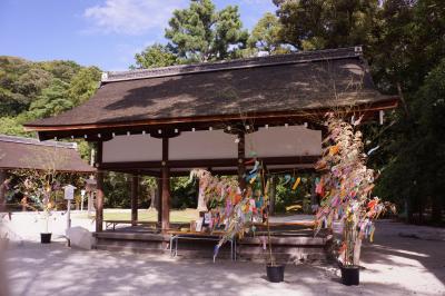 【京都観光】兵衛の川床中止＆上賀茂神社＆下鴨神社（御手洗祭り）＆稲吉で床