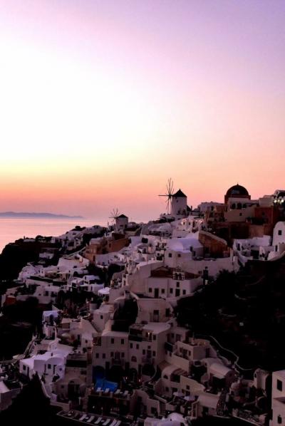 神話とモスクの世界へ(4)~ Oia Sunset