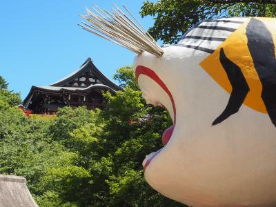 梅雨が明け信貴山朝護孫子寺へ