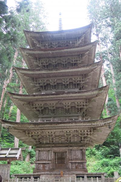 念願の初、羽黒山　～山寺もね～　（2日目）