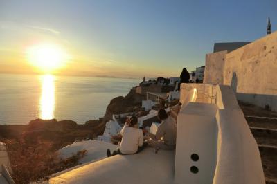 なぜかギリシャに４５日間　12日目　火山島ツアー、そして今日こそイアの夕日☆