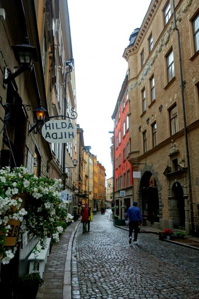 ロシア人と行く、白夜のロシアとバルト海クルーズ⑫（ストックホルム旧市街散策とアートな地下鉄ツアー編）