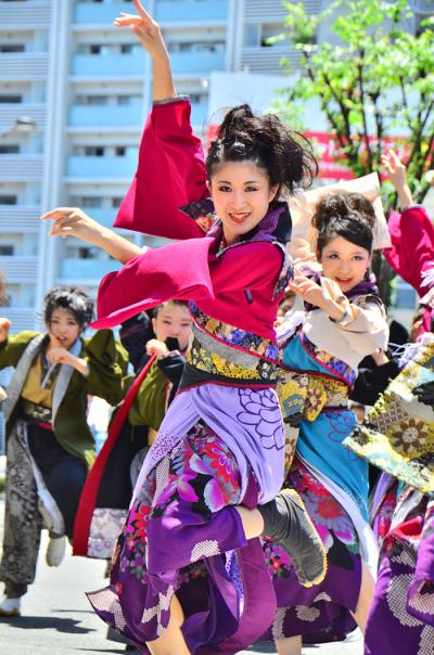 よさこい真夏の祭典（1）第60回　おりもの感謝祭　一宮七夕まつり