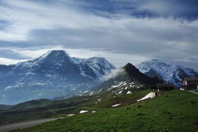スイス花とハイキングの旅メンリッヘン