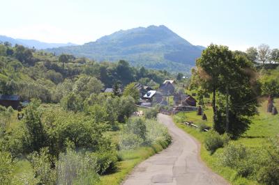 ROMANIA 8  ﾎﾟｲｴﾆ村1　写真集「羊の地平線」の舞台に到着　Sighetu,Poienile Izei