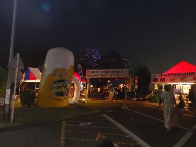 日本の中のアメリカへネイビーフレンドシップデー今回は花火まで楽しんだ。(日本の中の米・中・典3カ国旅行②)