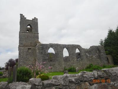(32)2015年8月アイルランド周遊の旅８日間⑤　アイルランド（コング 　ロス・エリリー修道院）