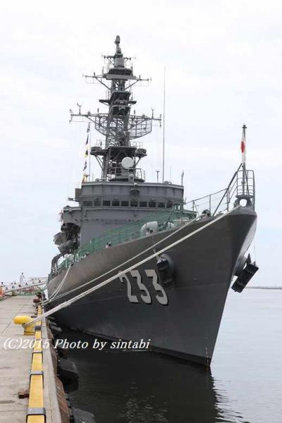 2015　護衛艦 「ちくま」 一般公開   を　観て来ました     仙台港　　　宮城野区　宮城県